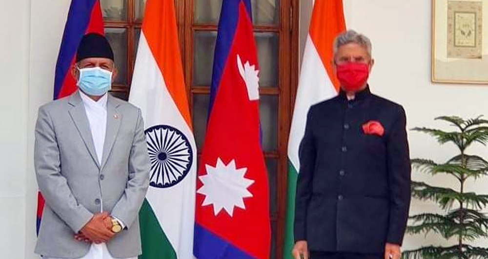 नेपाल-भारत संयुक्त आयोगको बैठकमा सीमा विवादबारे छलफल