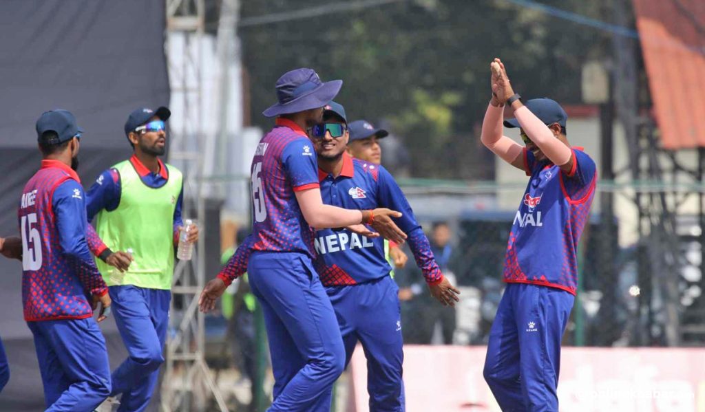 त्रिकोणात्मक टी-२० सिरिज : नेपाल आज भारतको बरोडासँग खेल्दै