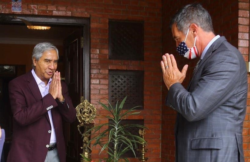 नेपाल र अमेरिकाबीचको मित्रता थप सुदृढ गरिने छः प्रधानमन्त्री देउवा