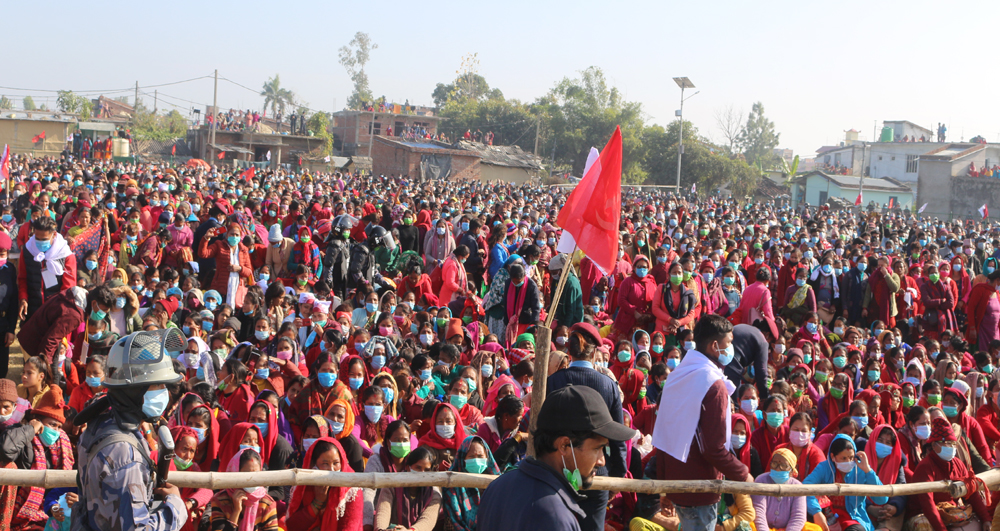 प्रचण्ड–नेपाल समूहले देशभर विजय जुलुस निकाल्दै