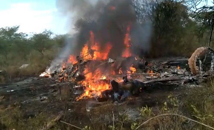 विमान दुर्घटनामा १० जना वरिष्ठ कमाण्डरको मृत्यु