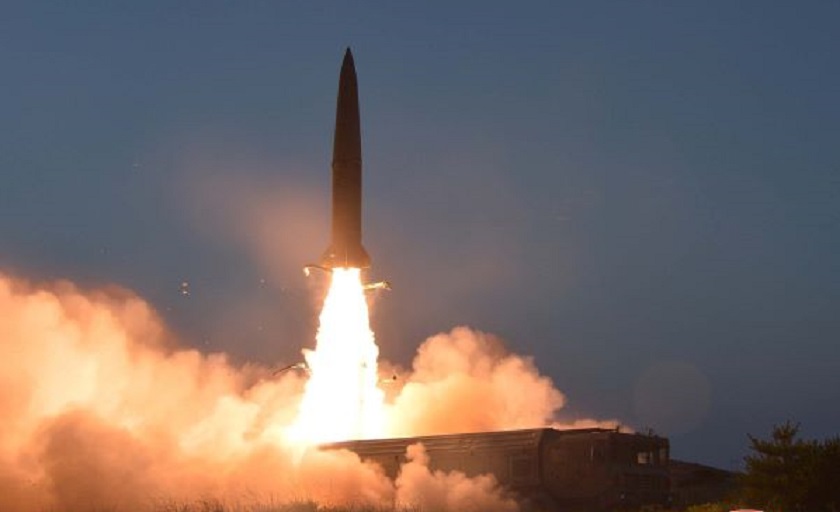 उत्तर कोरियाद्वारा व्यालिस्टिक मिसाइल प्रहार