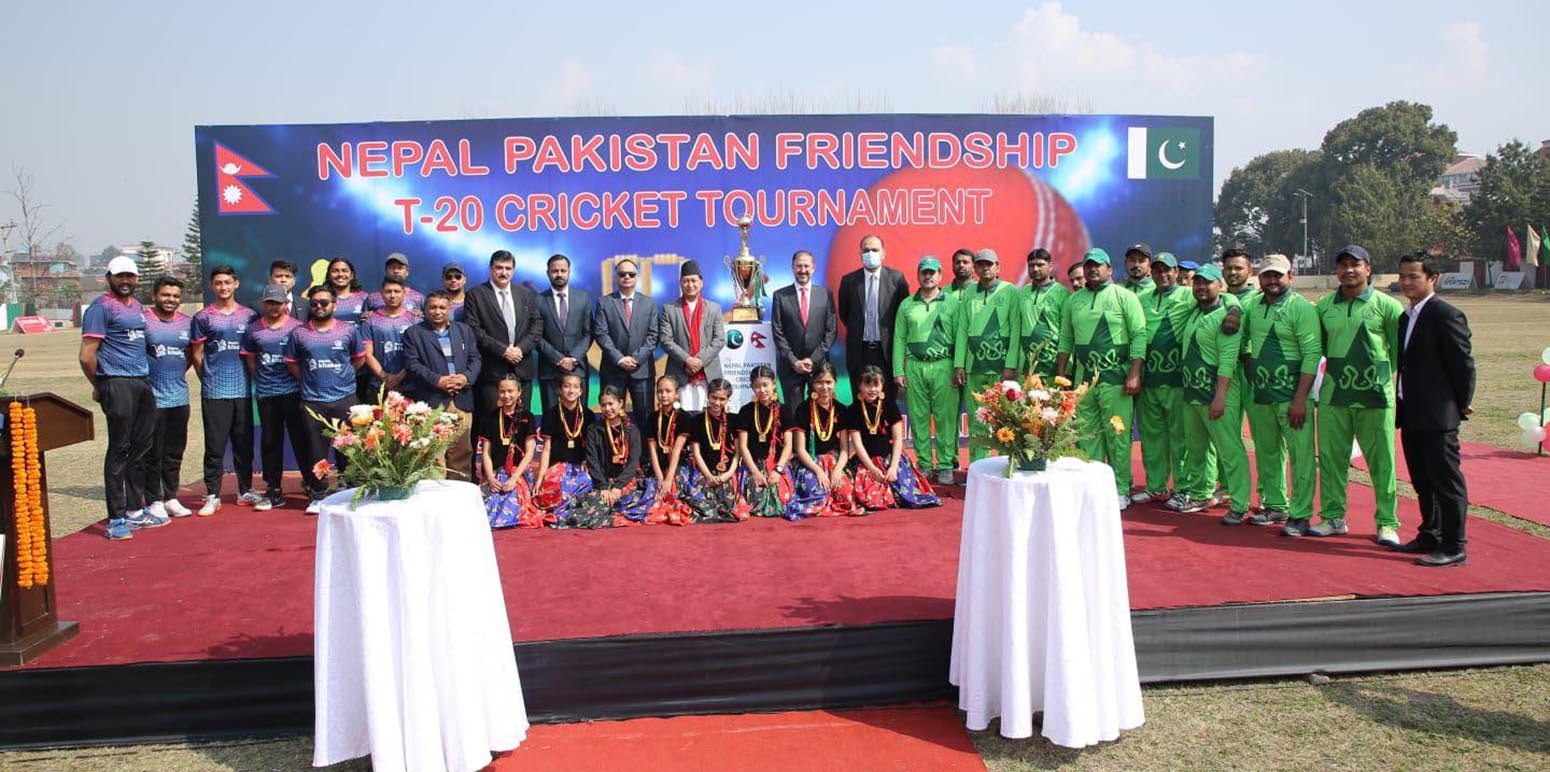 नेपाल–पाकिस्तानमैत्री टि–२० क्रिकेट सुरु