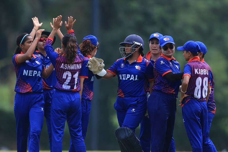 नेपालको वुमन्स प्रिमियर कप क्रिकेटमा विजयी सुरुवात