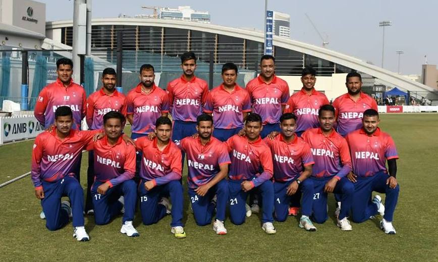 एकदिवसीय क्रिकेटमा नेपाल एक स्थान माथि