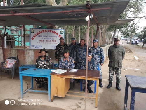 सशस्त्र प्रहरी बल नेपाल-भारतको संयुक्त टोलीद्धारा सिमा नाकामा हेल्प डेस्क सञ्चालन