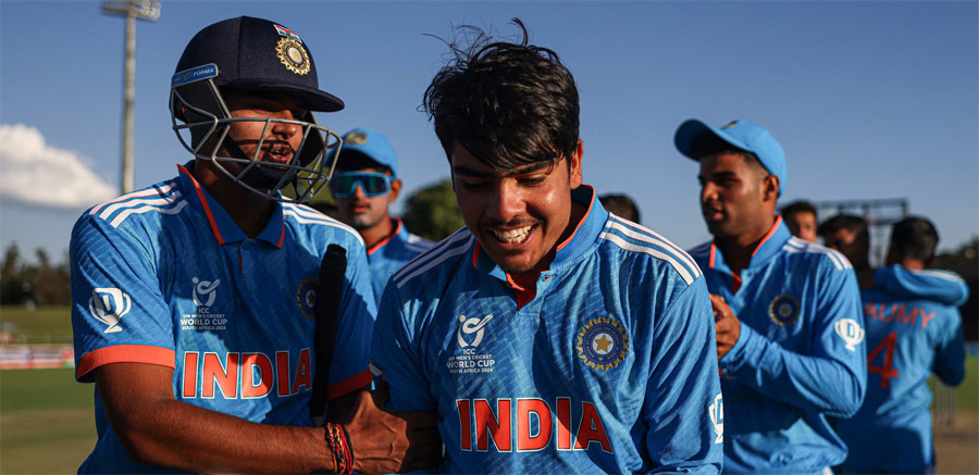 भारत नवौँ पटक यू–१९ विश्वकप क्रिकेटको फाइनलमा