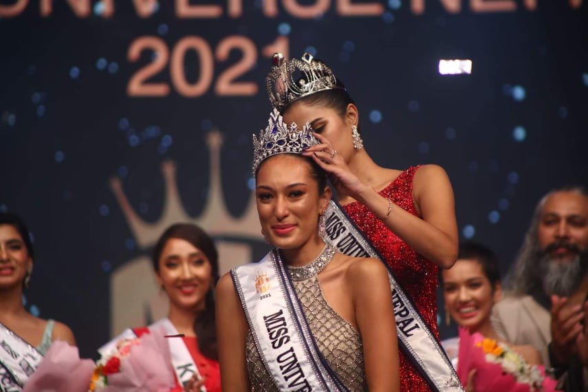 ‘मिस युनिभर्स नेपाल-२०२१’को उपाधि सुजिता बस्नेतलाई