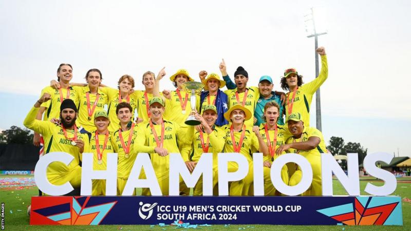 आईसीसी १९ वर्षमुनिको विश्व कप क्रिकेटको उपाधि चौथो पटक अस्ट्रेलियालाई