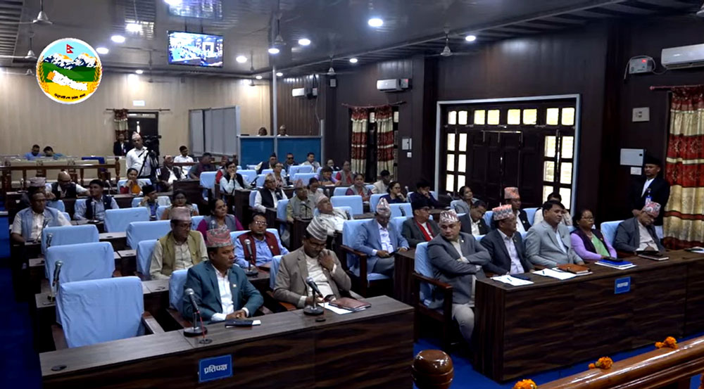 सुदूरपश्चिममा स्थानीय सेवाको गठन, सञ्चालन र सेवा सम्बन्धमा बनेको विधेयक प्रदेश सभाबाट पारित