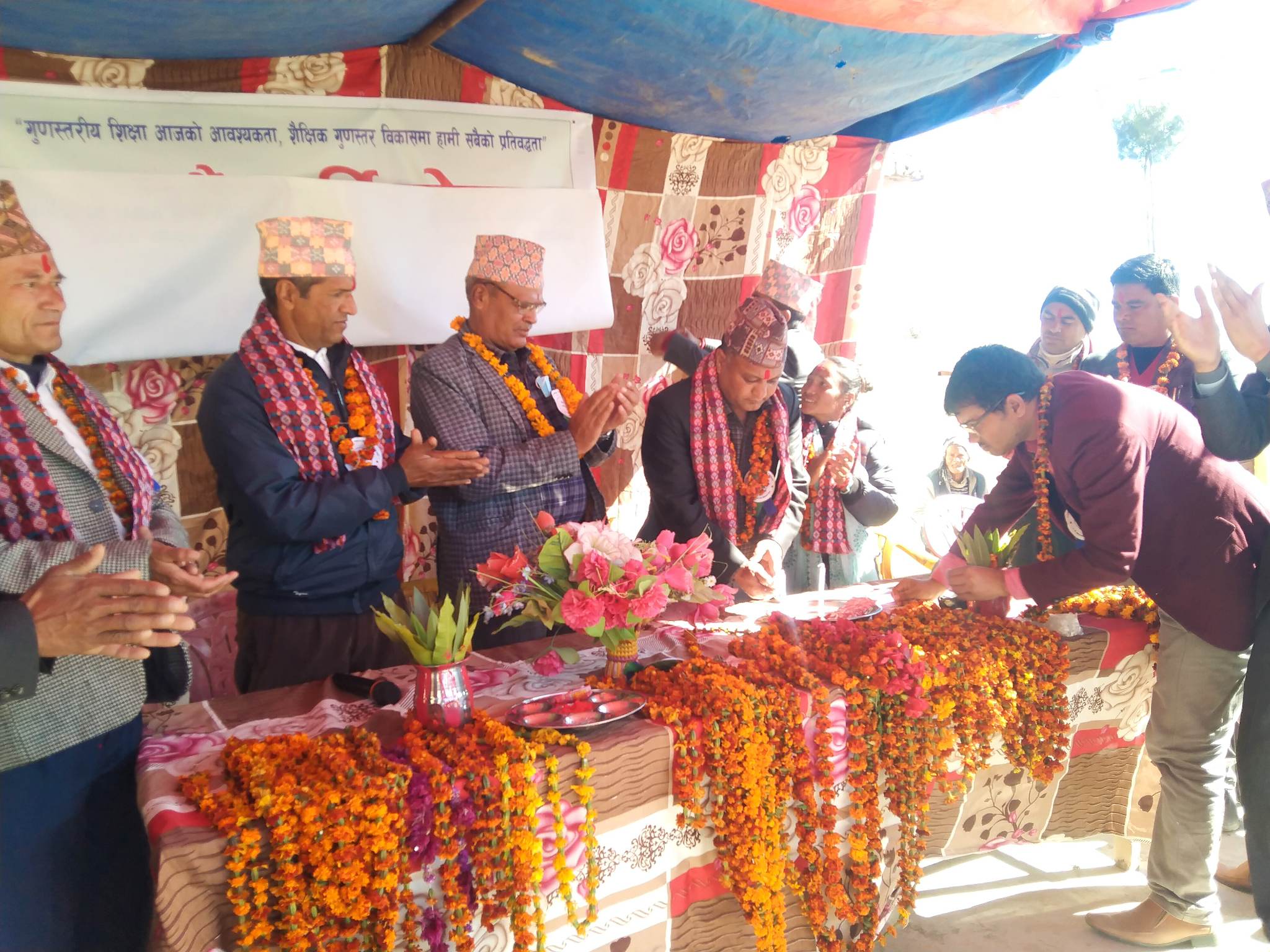 बिद्यालयलाई आवश्यक भौतिक संरचना निमार्ण गरिने नगरप्रमुख: खड्का