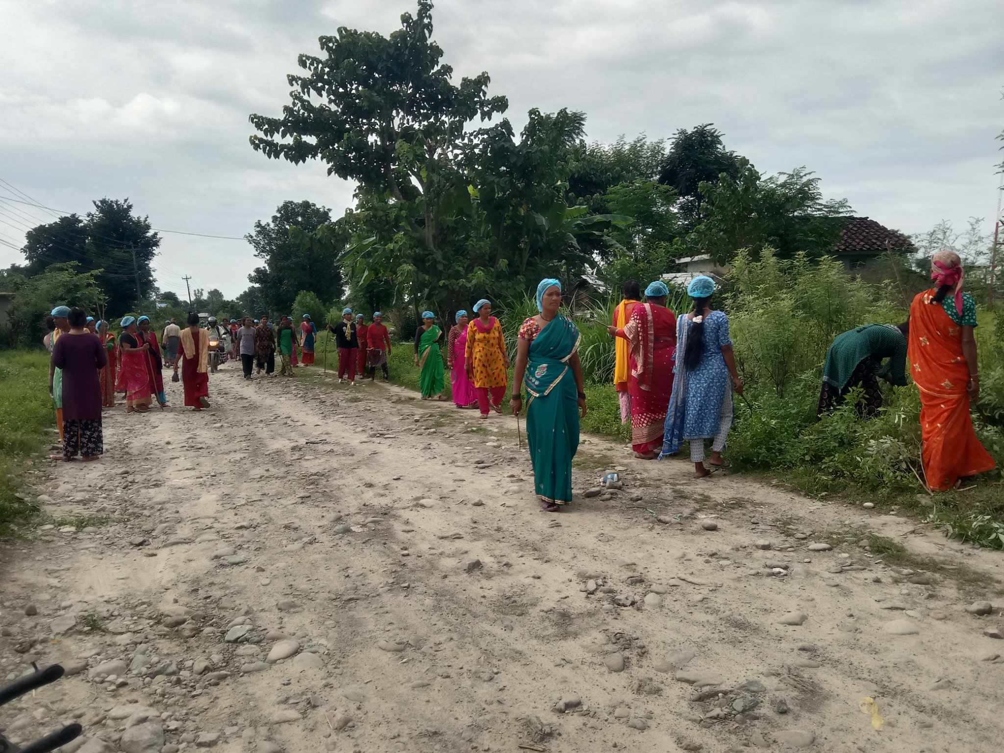 गोदावरीको ओलानीमा बृहत सरसफाई