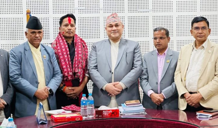 सुदूरपश्चिम प्रदेश युवा परिषदको कार्यकारी उपाध्यक्षमा साउद