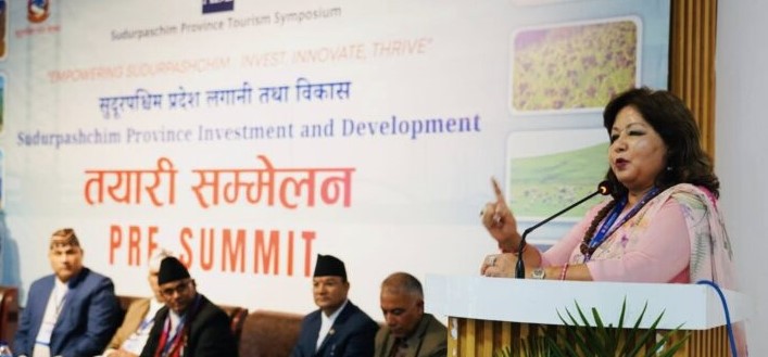 मुलुक राजनीति अस्थिरताको बन्दी बनेपछि स्थायित्व प्रदान गर्न काँग्रेस र एमालेको सरकार बनेको हो : परराष्ट्रमन्त्री देउवा