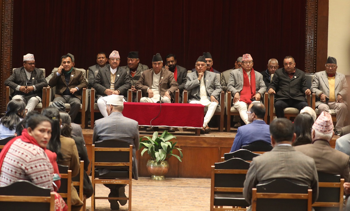 नेपाली कांग्रेस संसदीय दलको बैठक २६ गते बस्ने
