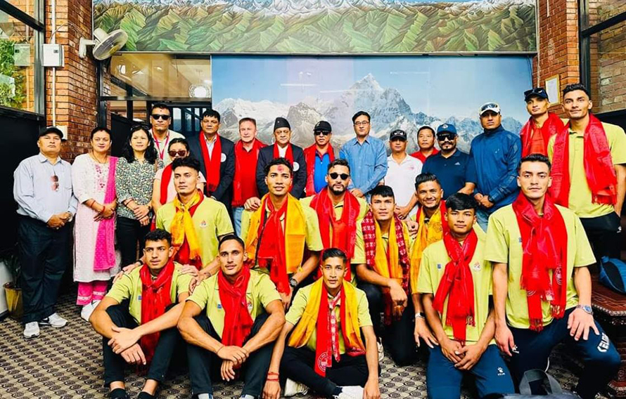 १९औं एसियन गेम्स पुरुष भलिबलमा नेपालले आज इरानसँग खेल्दै