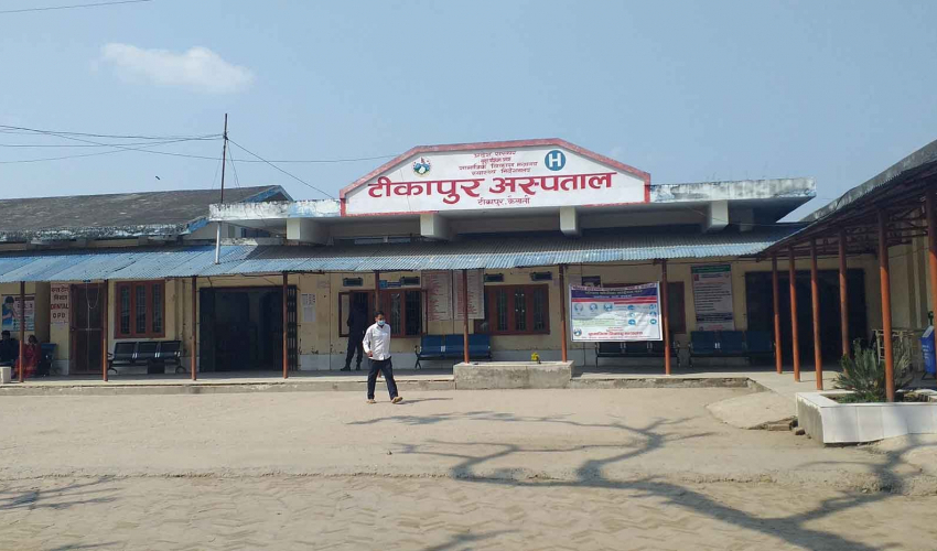 कैलालीको टीकापुर अस्पताललाई अक्सिजन सहयोग