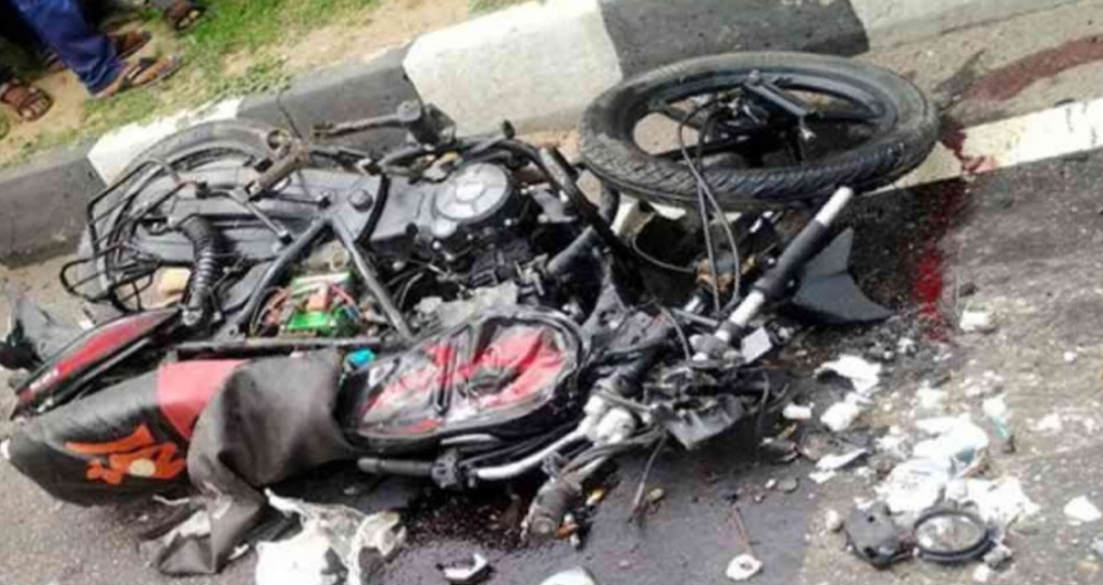 कैलालीमा मोटरसाइकल दुर्घटना हुँदा एक जनाको मृत्यु