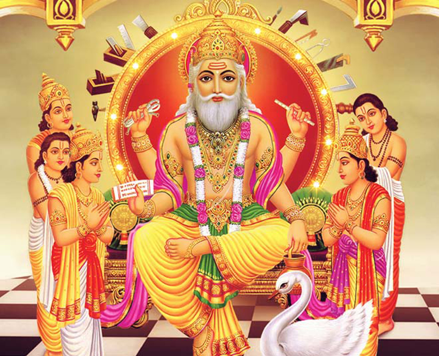 आज विश्वकर्मा पूजा तथा वास्तु दिवस