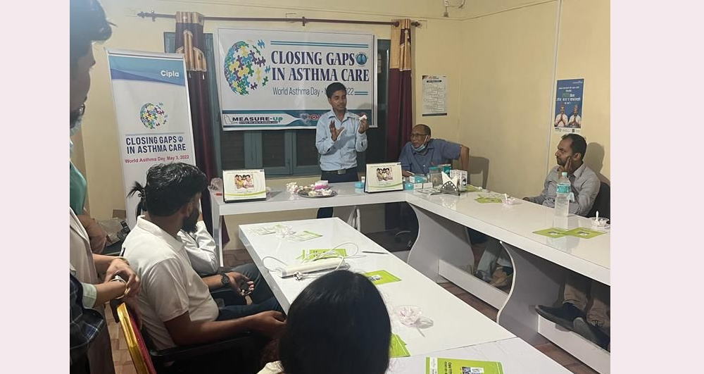 धनगढीको नोभा हस्पिटलले मनायो विश्व दम रोग दिवस