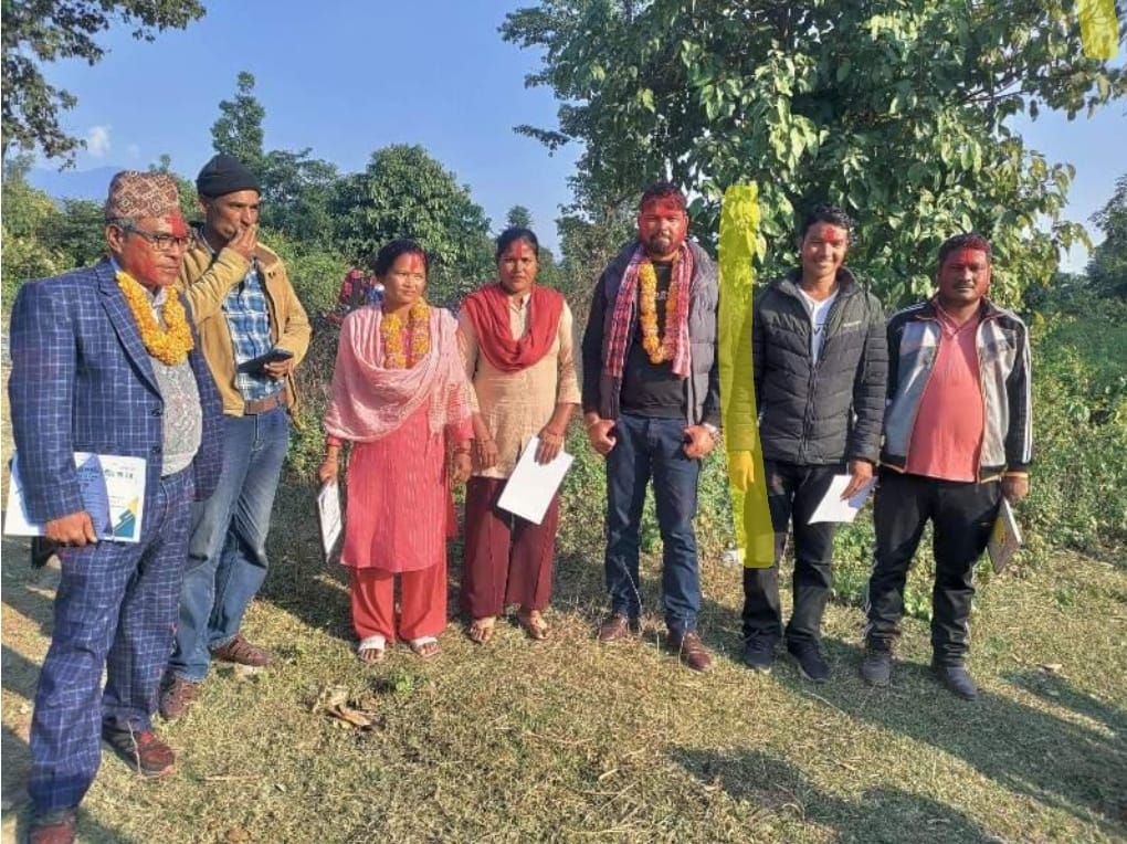 धाईया सलानी सामुदायिक बन को अध्यक्षमा : जैगडी