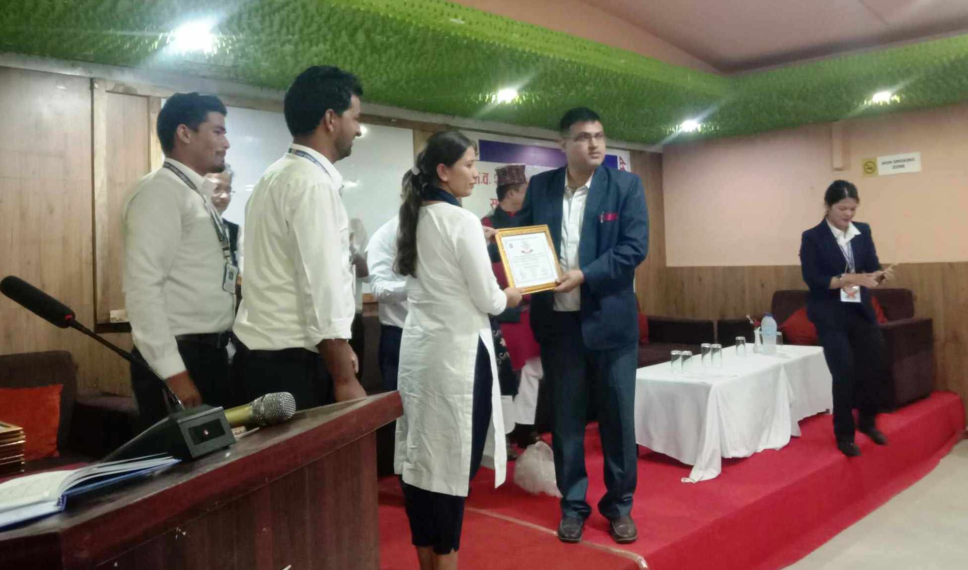 गौरीगंगा नगरपालिका स्वास्थ्य शाखा कार्य सम्पादनमा उत्कृष्ट
