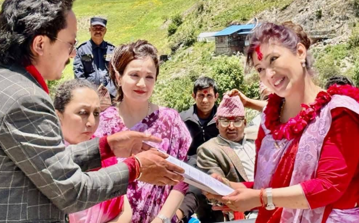 हिमानी ट्रष्टद्वारा जुम्लामा बर्थिङ सेन्टर शिलान्यास