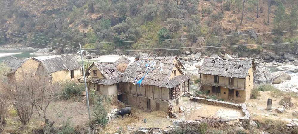 हराउन थाले रैथाने घरहरू