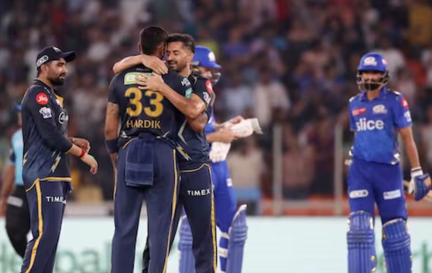 मुम्बईलाई हराउँदै गुजरात आईपीएल क्रिकेटको फाइनलमा