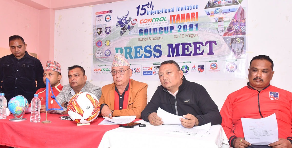इटहरी गोल्ड कपको उपाधिका लागि सगरमाथा युथ र मच्छिन्द्र प्रतिस्पर्धा गर्दै