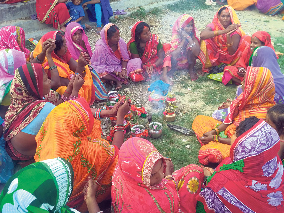 जितिया पर्व आजदेखि मिथिलाञ्चलमा सुरु