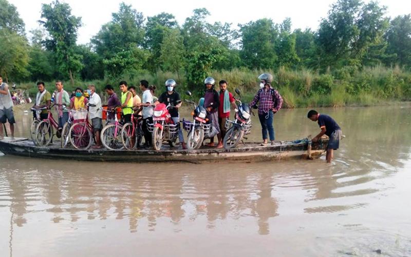 कैलालीकाे कान्द्रामा १० वर्षसम्म पनि बन्न सकेन पुल