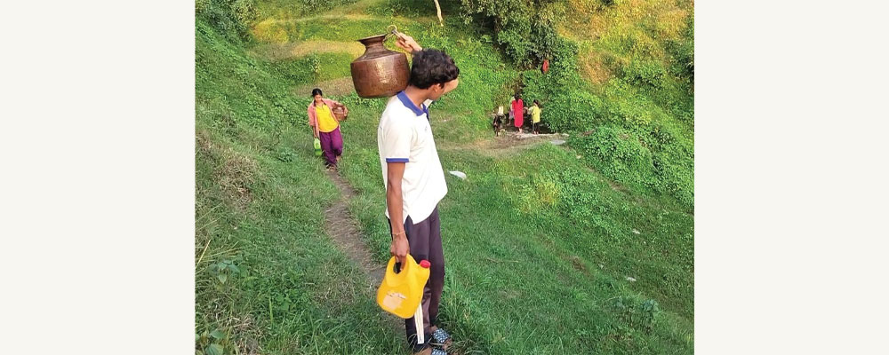 दार्चुलामा खानेपानी अभावले स्थानीय समस्यामा