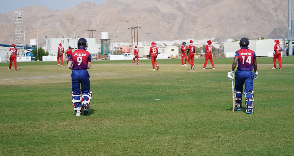 त्रिदेशीय एकदिवसीय क्रिकेट श्रृंखलामा नेपाल ओमानसँग ५ विकेटले पराजित