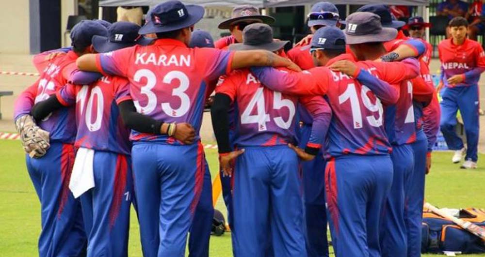 आज नेपाली क्रिकेट टोली केन्या जाँदै