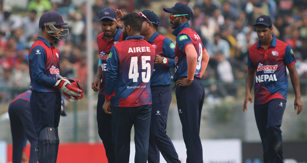 त्रिदेशीय अन्तर्राष्ट्रिय टी–२० क्रिकेट : उपाधिको लागि नेपालले आज पीएनजीसँग खेल्ने