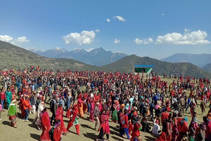 सुदूरपश्चिमका शक्तिपीठमा दर्शनार्थीको घुइँचो