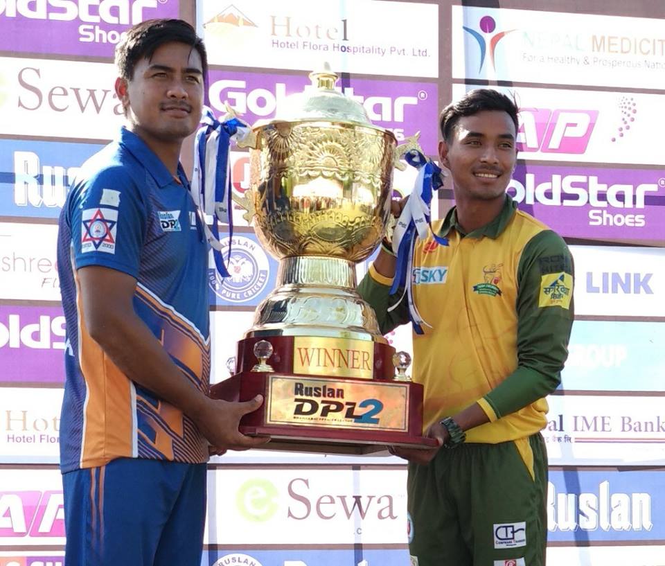 डीपीएल क्रिकेट : फाइनलमा धनगढी र काठमाडौं खेल्दै