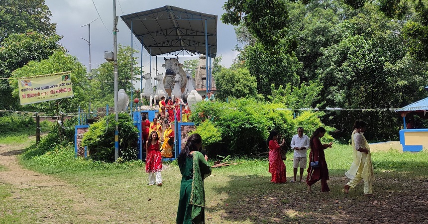 भम्केनी धाममापर्यटकको सङ्ख्या बढ्दै