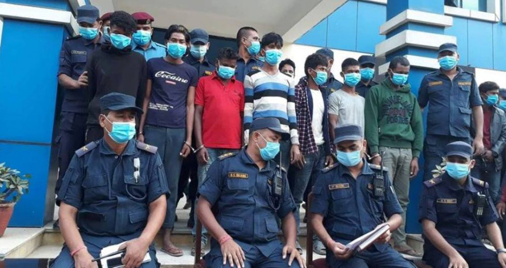 कैलालीमा प्रहरीको हत्या प्रकरण : पक्राउ परेका ८ जना कारागार चलान