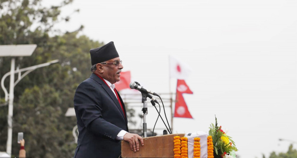 सर्वोच्चले हामीलाई आधिकारिकता नदिए देशमा आँधीहुरी आउँछ : प्रचण्ड