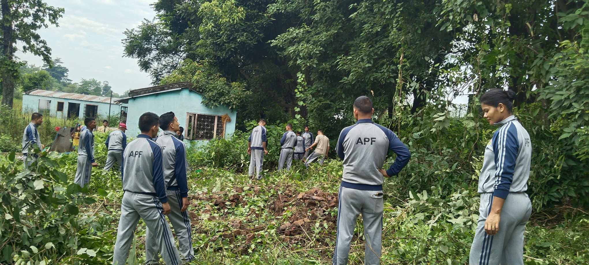अत्तरियाको सेभ हाउसमा सरसफाइ