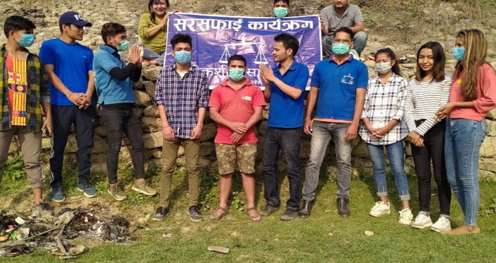 धनगढीमा सरसफाई अभियान :  फोहोर संकलन प्रतियोगितामा बिरेन्द्र प्रथम
