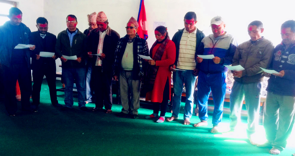 शिबशक्ति युवा वातावरण समूहको अध्यक्षमा घिमिरे