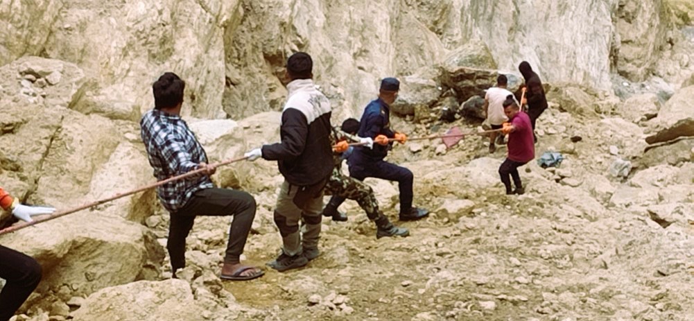 जिप दुर्घटना हुँदा चालकको घटनास्थलमै मृत्यु