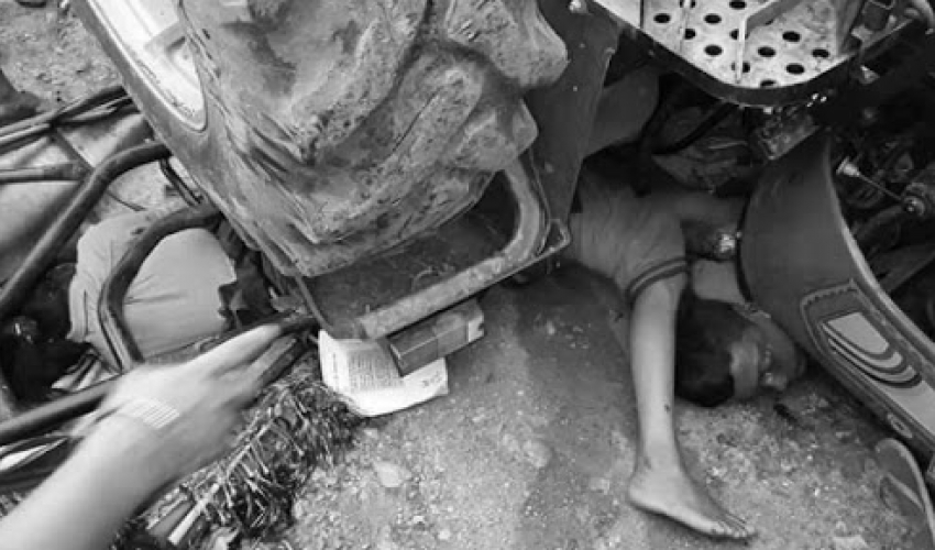 टिप्पर र कार ठोक्किदा कार चालकको मृत्यु