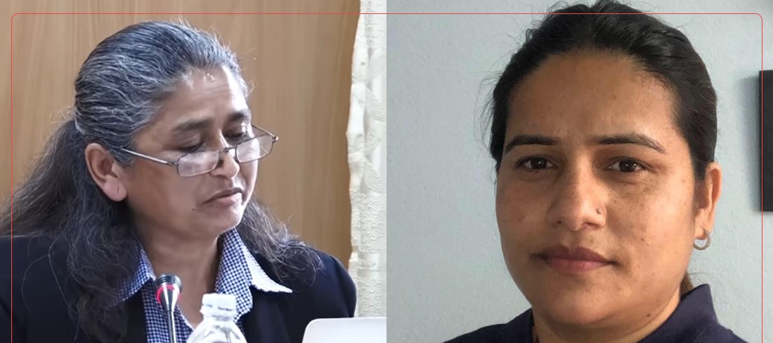 उषाकिरण र बिन्दा पाण्डेको निलम्बन फुकुवा